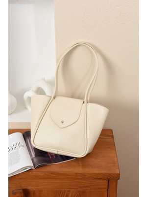 Kadın Şık Tasarımlı Omuz ve Kol Çantası + Yavru Çanta