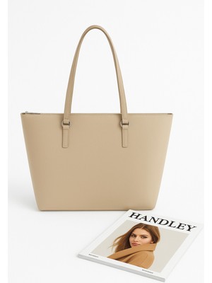 Klasik Shopper Büyük Kapasiteli Omuz Çantası