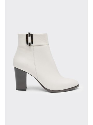 Hakiki Deri Topuklu Kadın Bot