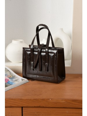 Lüks Reyhani Kutu Çapraz Askılı El ve Omuz Çantası