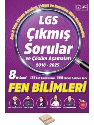 Lgs 8. Sınıf Çıkmış Sorular Fen Bilimleri + Telefon Standı