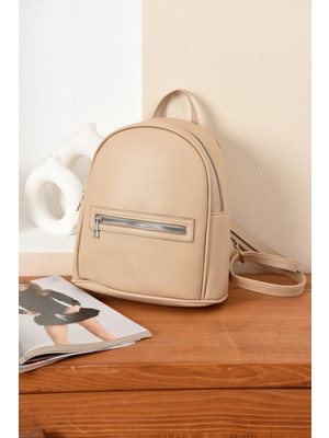 Kadın Lüks Ayarlanabilr Sade Şık Askılı Modern Sırt Çantası