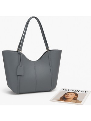 Grande Lüks Büyük Omuz Çantası Makyaj Çantası Hediyeli