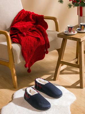 LC Waikiki İçi Kürklü Erkek Ev Botu Panduf Süet Kumaş Normal Kalıp Model W5