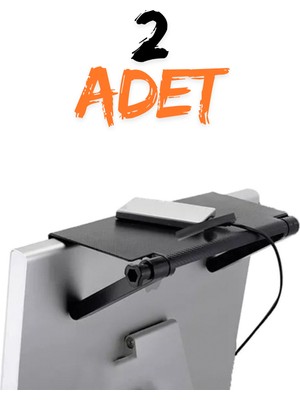 2 Adet Katlanabilir Katlanabilir Televizyon Tv Standı Ayarlanabilir Ekran Üstü Raf Portatif Eşya