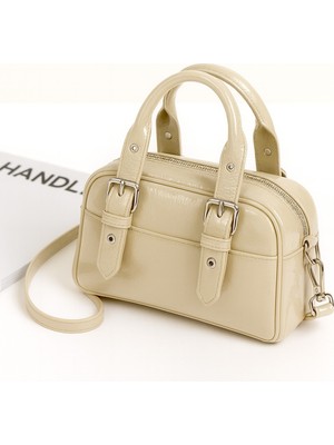 Lüks Silindir Günlük El ve Omuz Çantası