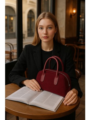 Lüks Suet El Çantası