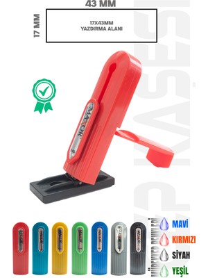 Cep Kaşesi Öğretmen Doktor Hemşire Avukat / Meslek Ünvan Firma Isim Kaşesi 1 Adet