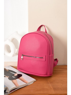 Kadın Lüks Ayarlanabilr Sade Şık Askılı Modern Sırt Çantası