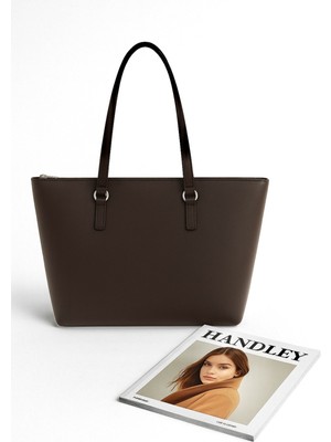 Klasik Shopper Büyük Kapasiteli Omuz Çantası