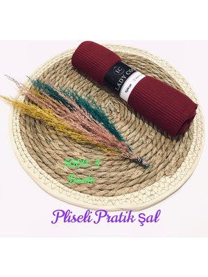 5009 Pliseli Pratik Şal