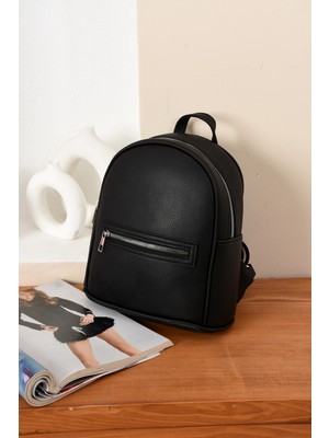 Kadın Lüks Ayarlanabilr Sade Şık Askılı Modern Sırt Çantası