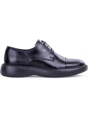 Pierre Cardin 70915 Pc Wedding Siyah Erkek Ayakkabı Kısa Topuklu Günlük Kullanım İçin Rahat Tasarım