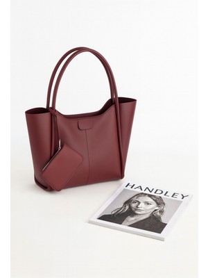 Lüks Büyük Kapasiteli Suni Deri Omuz Çantası