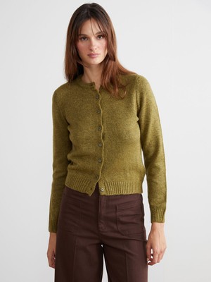 Lc Waikiki Yeni Sezon Bisiklet Yaka Kadın Triko Hırka