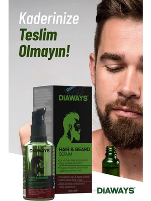 Diaways Saç ve Sakal Serum Yağı 100ml