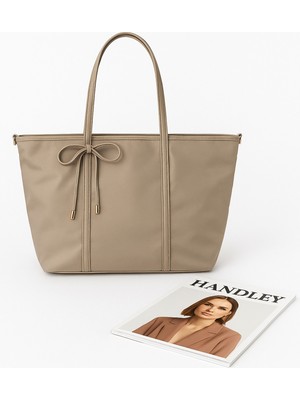 Luxe Bow Tote Omuz Çantası