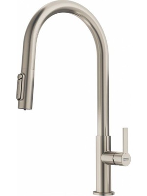 Franke Clear Water, Su Arıtma Filtresi Dahil, Mutfak Armatürü, Spiralli, Dekor Çelik
