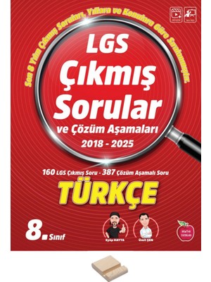 Lgs 8. Sınıf Çıkmış Sorular Türkçe + Telefon Standı