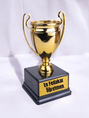 Fedakar Öğretmen Yazılı 23 cm Hediyelik - Öğretmenler Günü Hediyesi, Öğretmene Hediye