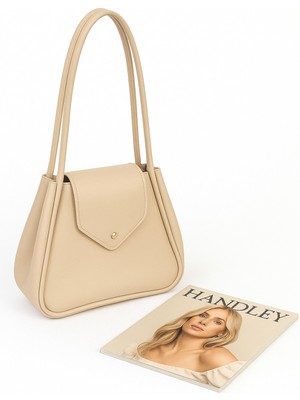 Lüks Kapak Detaylı Omuz Çantası