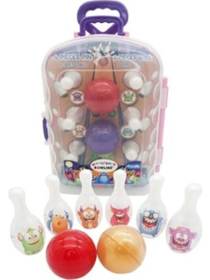 Asya Oyuncak Monsterzz Bavul Bowling Seti CESE-10038