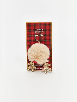 Deniz Kabuğu Figürlü Anahtarlık  (W5)