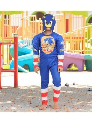 Kaslı Karakter  Kostümü Kas Içleri Elyaf Dolgulu