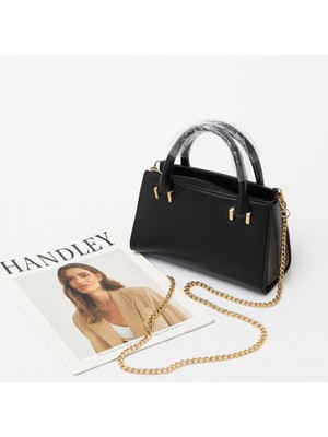 Glam Luxe El ve Omuz Çantası Zincir Askılı
