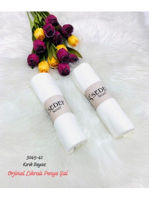 3045 Lüks Likralı Penye Şal