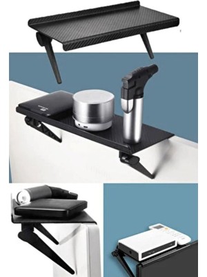 Katlanabilir Katlanabilir Televizyon Tv Standı Ayarlanabilir Ekran Üstü Raf Portatif Eşya