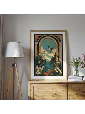 Vadi Zambağı Sinek Kuşu: Kemerli Pencere Halk Sanatı ( )