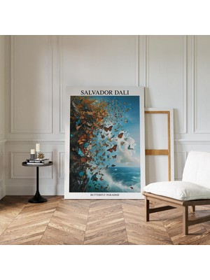 Salvador Dali Kelebeği, Ilham Verici Sanat, Dali Resimleri, 20X28 Baskılar
