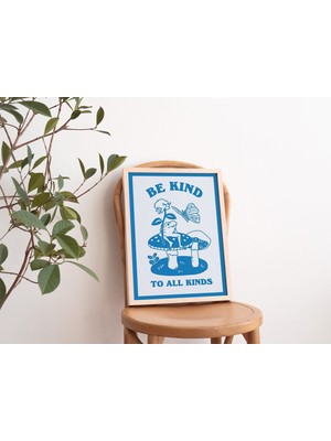 Kurbağa Mantar Duvarı, Retro Duvar Dekoru, Büyük Sanat Eserleri, Baskılar