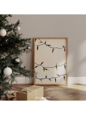 Retro Noel Sanatı - Orta Yüzyıl Nostaljik Noel Dekoru | Bohem Kışı Için Vintage Tatil Sanatı | |