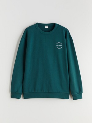 Lc Waikiki Yeni Sezon Bisiklet Yaka Erkek Çocuk Sweatshirt