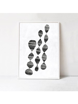 Büyük Sanat, Modern Duvar Dekoru, Siyah Beyaz