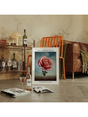 Salvador Dali, Gerçeküstü Gül Poster, Salvador Dali, Bağımsız Oda Dekoru, Salvador Dali Tuvali