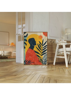 Boho Duvar Sanatı, Matisse, Matisse Duvar Sanatı, Soyut Resim