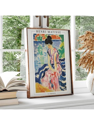 Henri Matisse, La Japonaise Posteri, Klasik Sanat