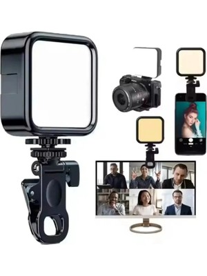Corcoz Mini Rgb LED Işık – Vlog, Selfie ve Video Için Taşınabilir Aydınlatma Softbox - CZ101