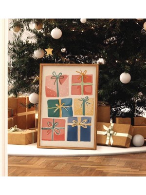 Soluk Renkler Retro Noel, Eklektik Mekanlar Için Nostaljik Şenlik Dekoru | Bohem Tatil |
