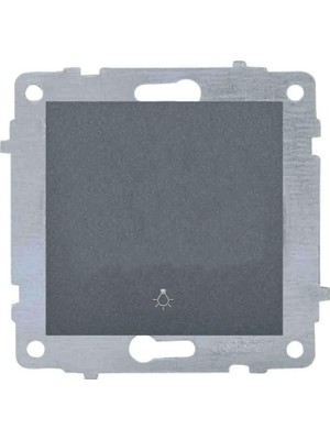 Ovivo Grano Metalik Füme Light Anahtar