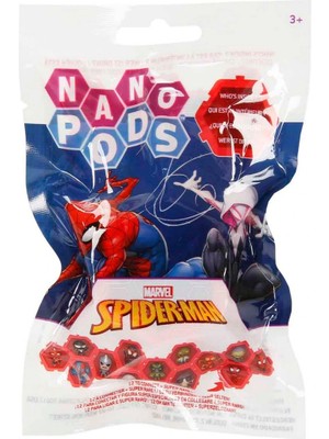 Marvel Spiderman Nano Kapsül Figür Sürpriz Paket - 1 Adet