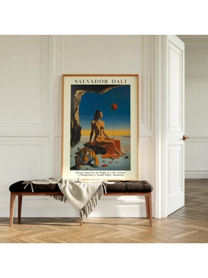 Salvador Dali Kadın ve Kaplan Poster, Dali, Baskılar, Gerçeküstü Sanat, Ünlü Sanatçı Baskıları