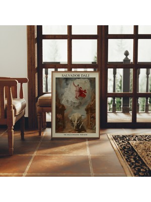 Salvador Dali Boğa ile Rodeo Posteri, Baskılar, Salvador Dali Posteri, Dali, Sürrealizm