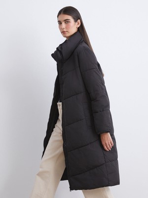 Lc Waikiki Yeni Sezon Dik Yaka Kadın Şişme Mont