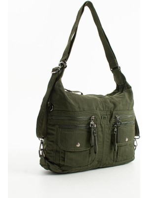 Ister Sırt Ister Omuz Ister Çapraz Askılı Fonksiyonel Kullanım Kadın Çantası 30*41 cm Büyük Boy