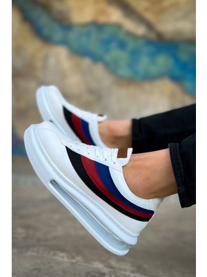 ZRC171 - Air Taban Bağcıklı Erkek Spor Ayakkabı Beyaz