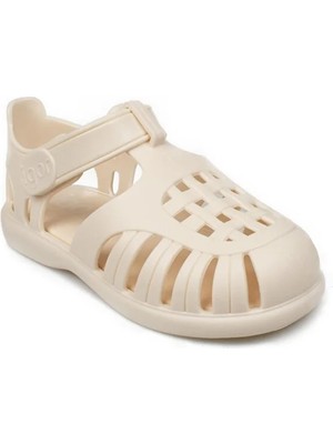 Igor Tobby Solıd Cırtlı Uniseks Çocuk Sandalet Ivory